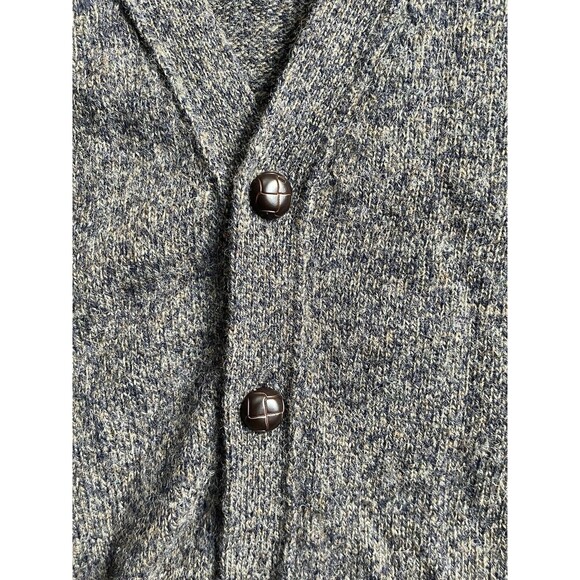 Pendleton Sweater Women’s Pocket Cardigan Black Long Sleeve Ribbed Size Medium - Picture 6 of 8